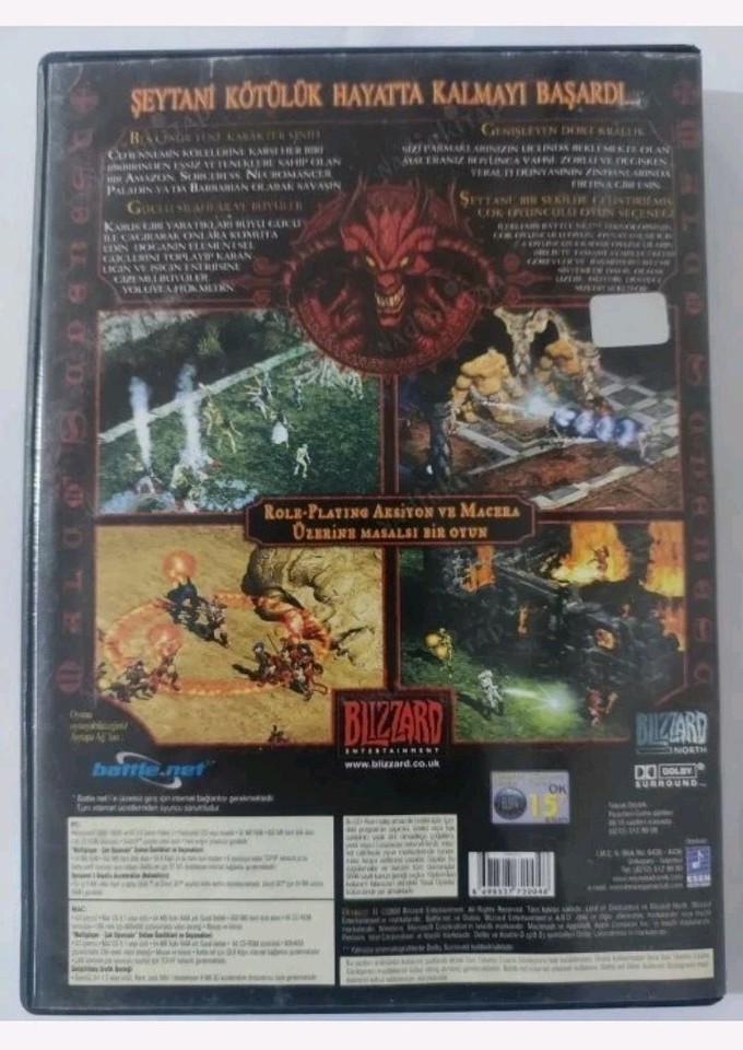 JEU VIDÉO PC DIABLO 2 expansion set Blizzard complet en boite Big Box FR EUR 29,00 - FR