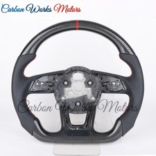 Real Carbon Fiber Steering Wheel For Audi A3 S3 Rs3 A4 S4 Rs4 A5 S5 Rs5 B9 2017
