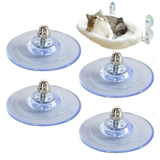Cat Hammock Suction Cup PVC Cat Perch Screw Suction Cups Foldable Cat Window Per