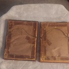 Handmade Pair of Framed Finished Cross Stitch Needlework Figures — photo 2