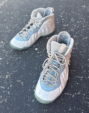 Nike Lil Posite One GS Foamposite Aura Blue/White DM1090-400 Youth 7Y WO  s 8.5