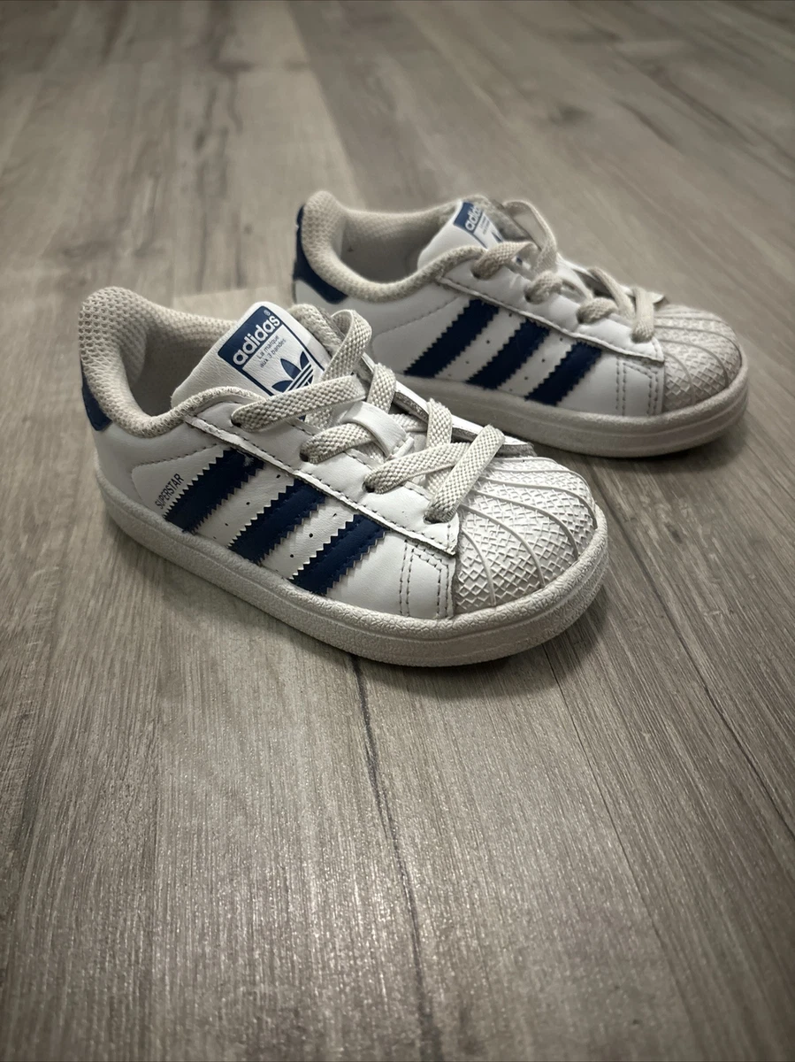 Adidas superstar trainers outlet blue