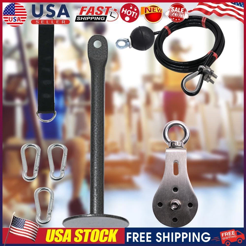 DIY Loading Pin Lifting Set Rotatable Weight Training Device Home Gym  Equipment