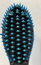 Sutra HB923 Hair Straighter Heat Brush Styler Blue Black Electric Heated
