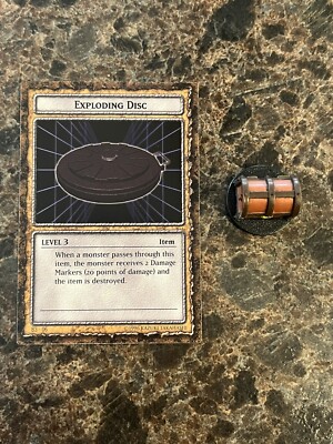 Yugioh Dungeon Dice Monsters DDM Exploding Disc B3-06 Figure And