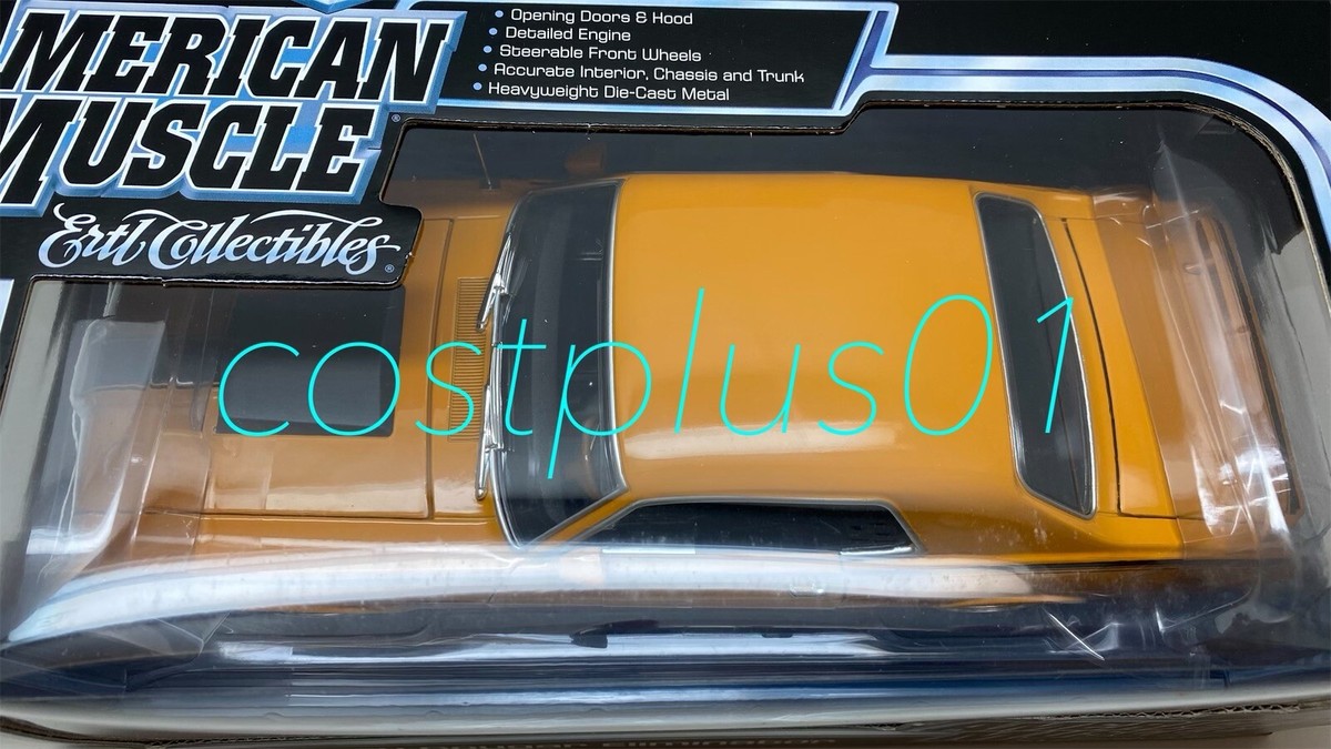 ERTL AMERICAN MUSCLE 1970 MERCURY COUGAR ELIMINATOR 1:18