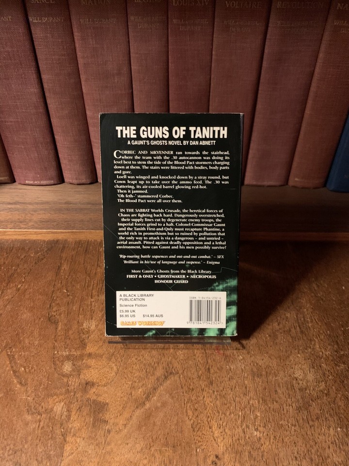 Warhammer 40k Gaunt's Ghosts Guns of Tanith by Dan OOP VG+