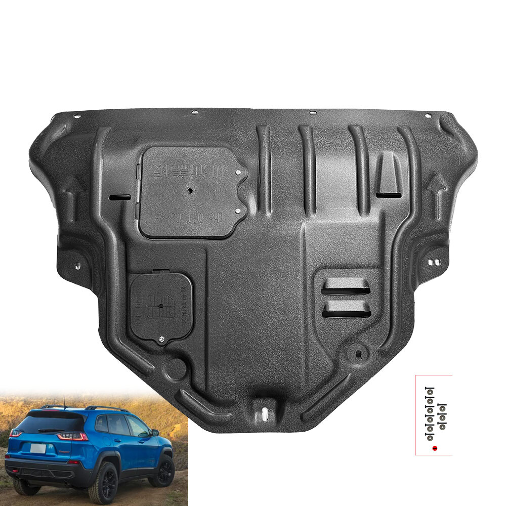 For 2019-2023 Jeep Cherokee Engine Under Cover Front Splash Shields