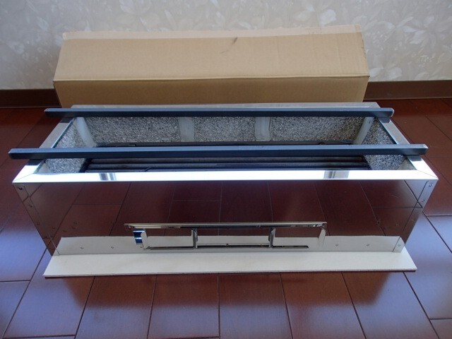 Parrilla de carbón inoxidable TERUHIME TK-618 Hibachi Konro 60 cm Yakitori BBQ NUEVA JP