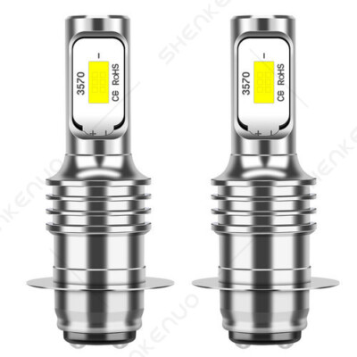 2 8000K LED Bulbs for Kawasaki KFX80 & Suzuki LT80 w Maier