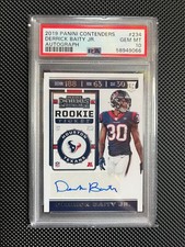 2019 Panini Contrnders Derrick Baity Jr. Autograph PSA 10