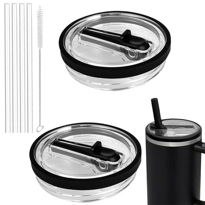 2 Stück Deckel für 40oz Stanley Cup - Auslaufsicherer Ersatzdeckel für Stanle DE