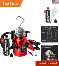 High Performance Automotive Smoke Tester with OEM Approved Fluid – Red Design