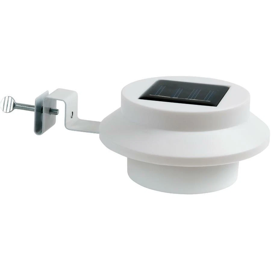 Round Eavestrough Mount Solar Light eBay