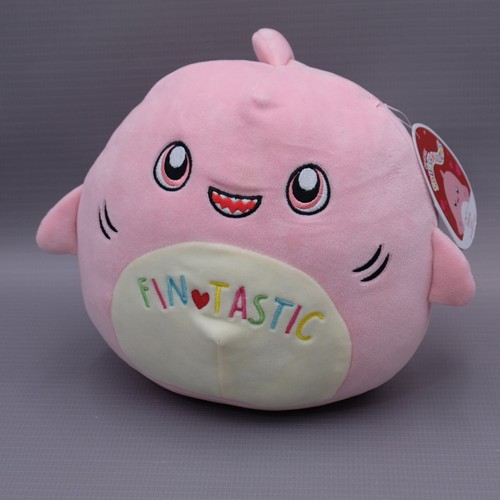 8 Zoll SELENE Pink SHARK FIN-TASTIC Valentine’s Squishmallows Plüschtier 2022