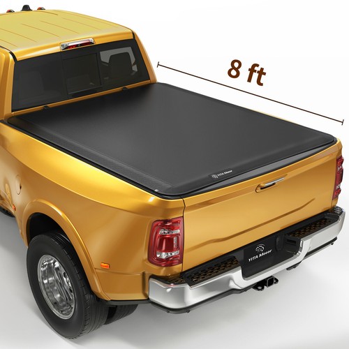 8 ft Tonneau Cover Soft Roll Up for 9923 Ford F250 F250 F350 F350