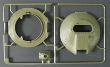 Tamiya 1/35th Scale WWII Soviet JS3 Stalin - Turret Parts from Kit No. 35211