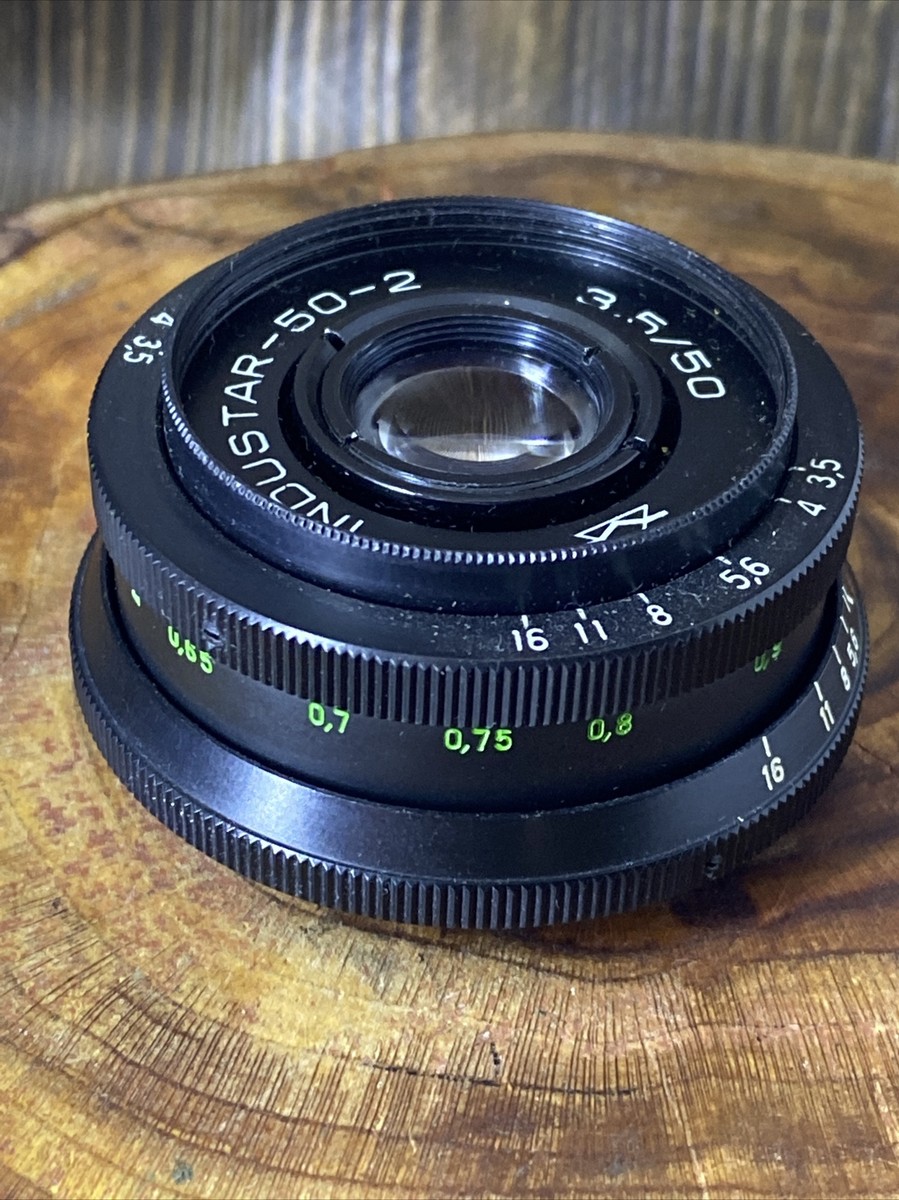 Industar 50-2 50mm f3,5 Russian Bokeh portrait Lens DSLR M42 Mount