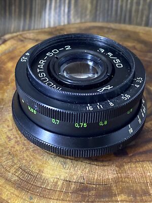 Industar 50-2 50mm f3,5 Russian Bokeh portrait Lens DSLR M42 Mount