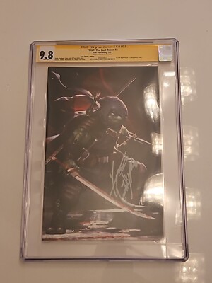 TMNT The Last Ronin 2 SIGNED BY Inhyuk Lee CGC 9.8 1st full Casey Marie Jones
