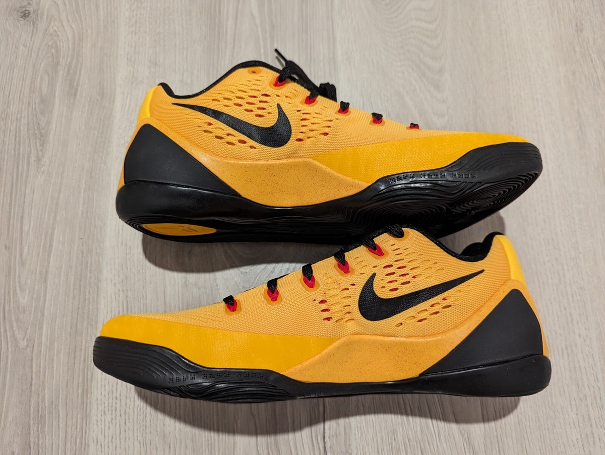 DS NIKE AIR ZOOM KOBE IX LOW BRUCE LEE ELITE sz 9.5 halo dunk