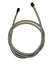 6an Nitrous Oxide Line 9ft Stainless Steel Braided Black Ends