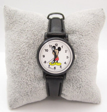 Vtg Women Mickey Mouse Quartz WR Analog 26mm Dial Causal Round Watch G349 