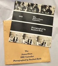 Vintage 1982 The James Dean Calendar Photograh By Sanford Roth