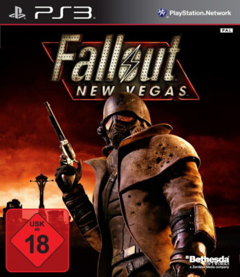 PS3 - Fallout New Vegas Playstation 3 Spiel Anleitung+OVP USK18 PAL Deutsch
