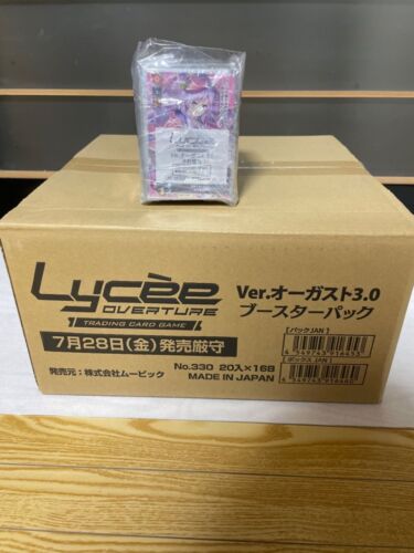 Lycee Overture Ver. August 3.0 Booster Box 1Case 16 Boxes With Pre-order Bonus - Picture 1 of 2