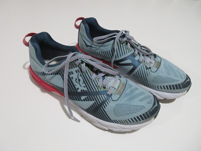 Sz 10 Hoka One One Womens Tracer 1016787 SALB Blue Running Shoes Sneakers 