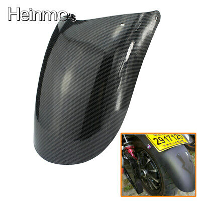 Heinmo Motorcycle Carbon Front Rear Mudguard Wheel Fender Splash Extension Pad Universal