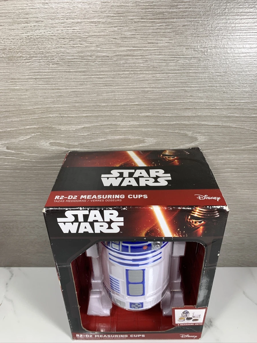 ThinkGeek Star Wars R2-D2 Measuring Cup Set 9 Units - NEW IN BOX