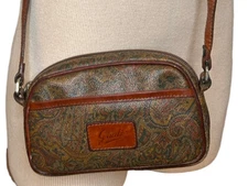 vintage leather Giudi crossbody pouch bag 