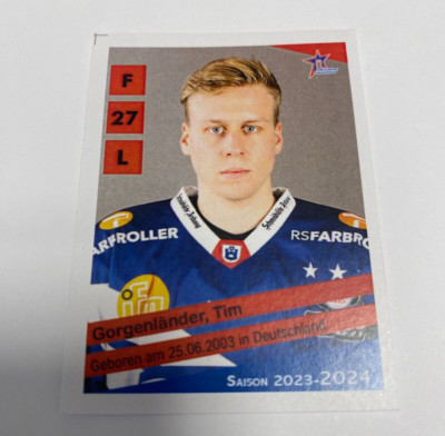 Tim Gorgenländer #331 Sticker DEL2 Ravensburg Tower Stars Saison 23/24