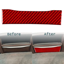 Carbon Fiber Rear Storage Box Cover Trim For BMW 7 Series G11 G12 15-22 USDM JDM