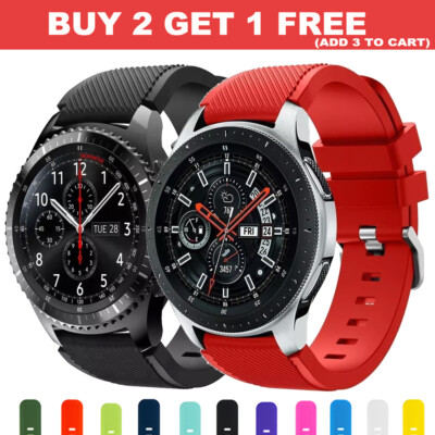 20/22MM Replacement Soft Silicone Band Strap Bracelet For Samsung Galaxy Watch 7