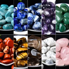 100g Hand Polished Tumbled Stone Natural Chakra Crystal Decor Gift Healing Reiki