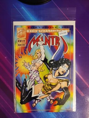 MANTRA #3 VOL. 1 8.0 MALIBU COMIC BOOK E73-235