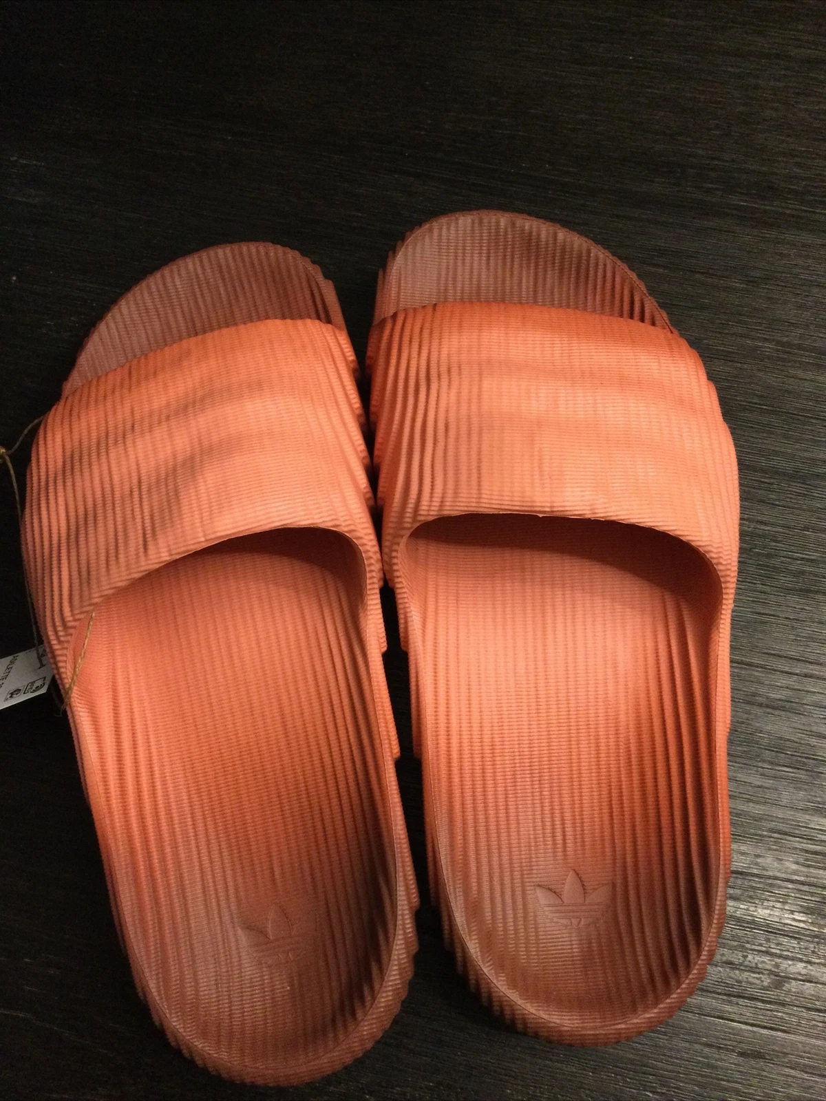 Adidas Originals Adilette 22 Slides Marrone Beige IG7492 Uomo Taglia 8