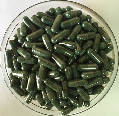 PURE ORGANIC SPIRULINA EXTRACT CAPSULES 99.95% Pure 60% Protein 