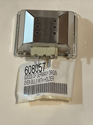 Genuine BERTAZZONI Range Oven Lens Cover + Bulb # 608057