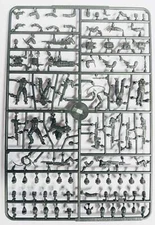 Wargames Atlantic Cannon Fodder (2) single sprue 28mm Plastic