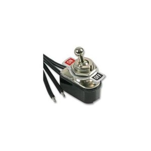 2pcs On-Off Prewired Standard Toggle Switch wire lead SPST 13cm 6A Useful Nice