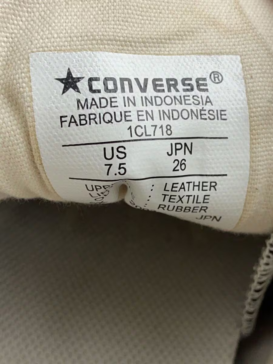 Converse Low-Cut Sneakers/26Cm/Wht/1Cl718 BAS38 thumbnail 5