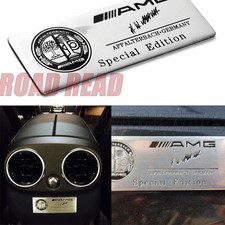 3d Metal Side Rear Badge For Amg Affalterbach Special Edition Interior Emblem 3d Metal Side Rear Badge For Amg Affalterbach Special Edition Interior Emblem