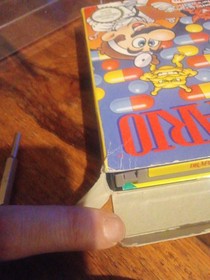 Dr Mario Nintendo NES UK Boxed Complete with Manual CIB PAL Version Rare