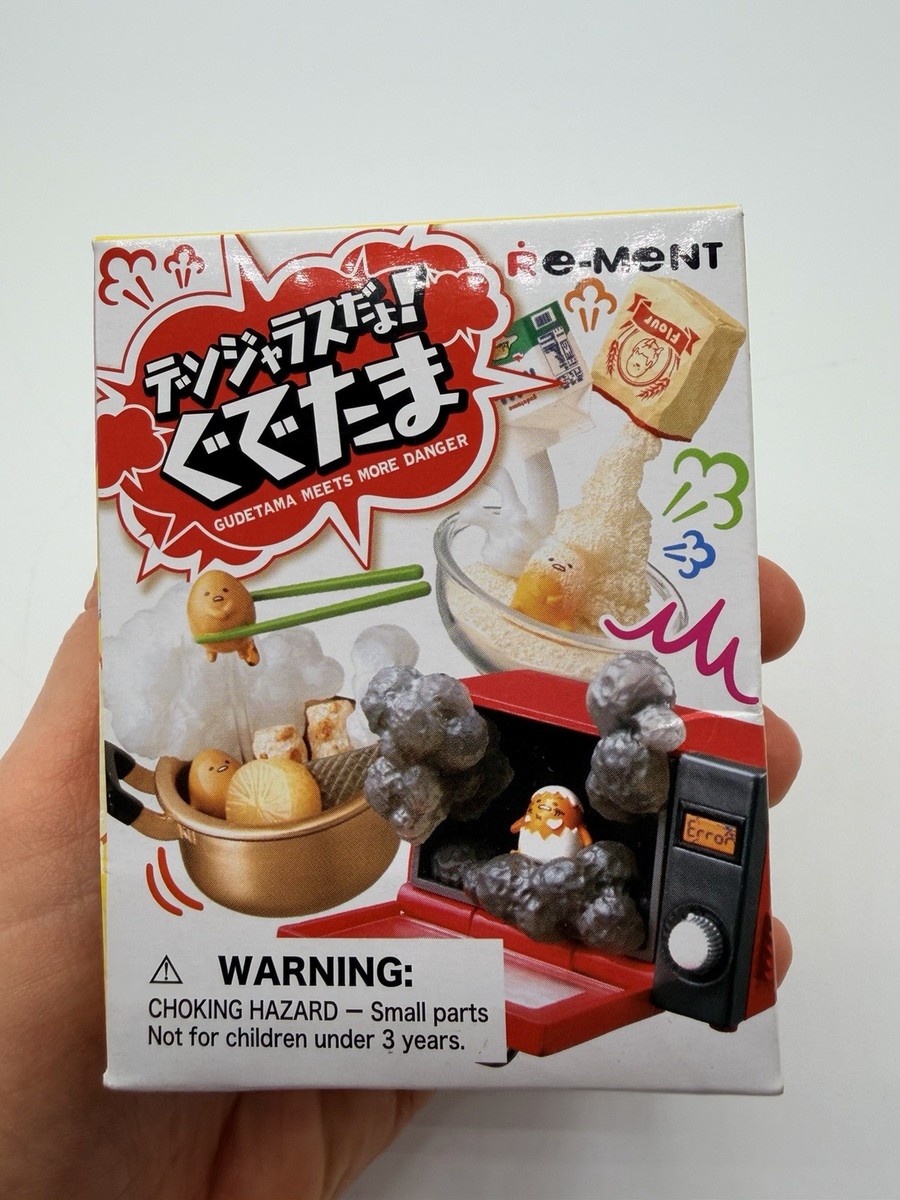 Re-Ment Gudetama Meets More Danger Blind Box Collectible Figure