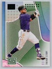 2019 PANINI CHRONICLES #4 TREVOR STORY STATUS GREEN COLORADO ROCKIES