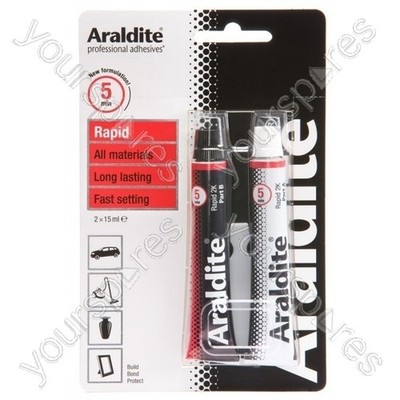 Araldite Rapid 2 x 15 ml Tuben Ara 400005 für Universal